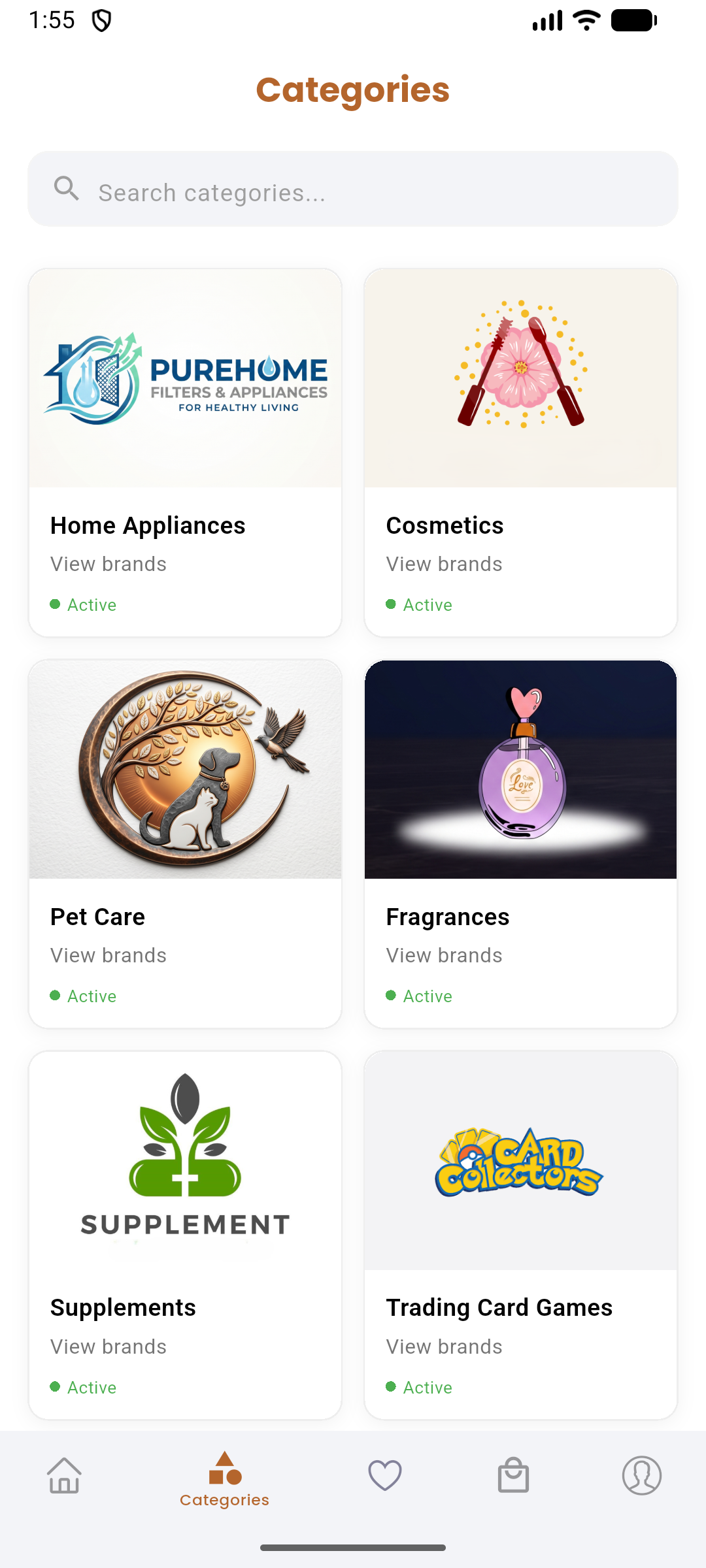 Categories